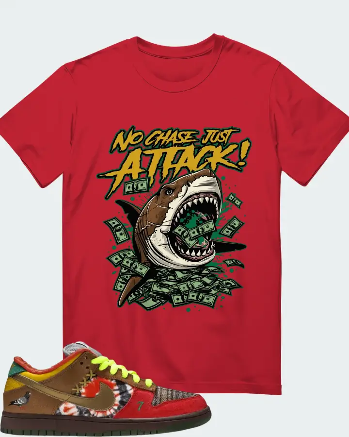 Nike Dunk Low SB What The Dunk Matching T-Shirt