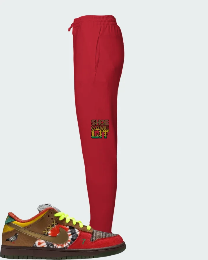 Nike Dunk Low SB What The Dunk Matching Joggers