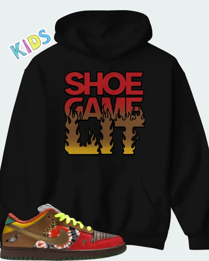 Nike Dunk Low SB What The Dunk Matching Kid's Hoodie