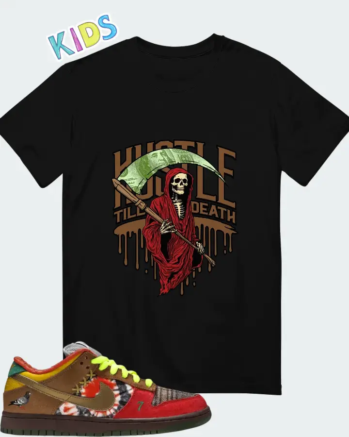 Nike Dunk Low SB What The Dunk Matching Kid's T-Shirt