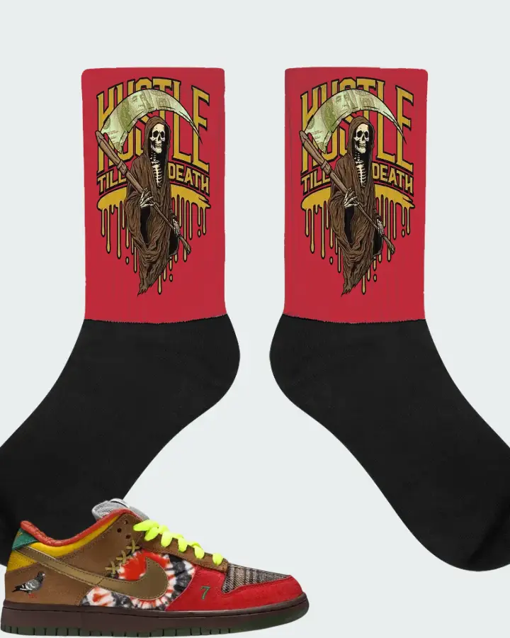 Nike Dunk Low SB What The Dunk Matching Socks