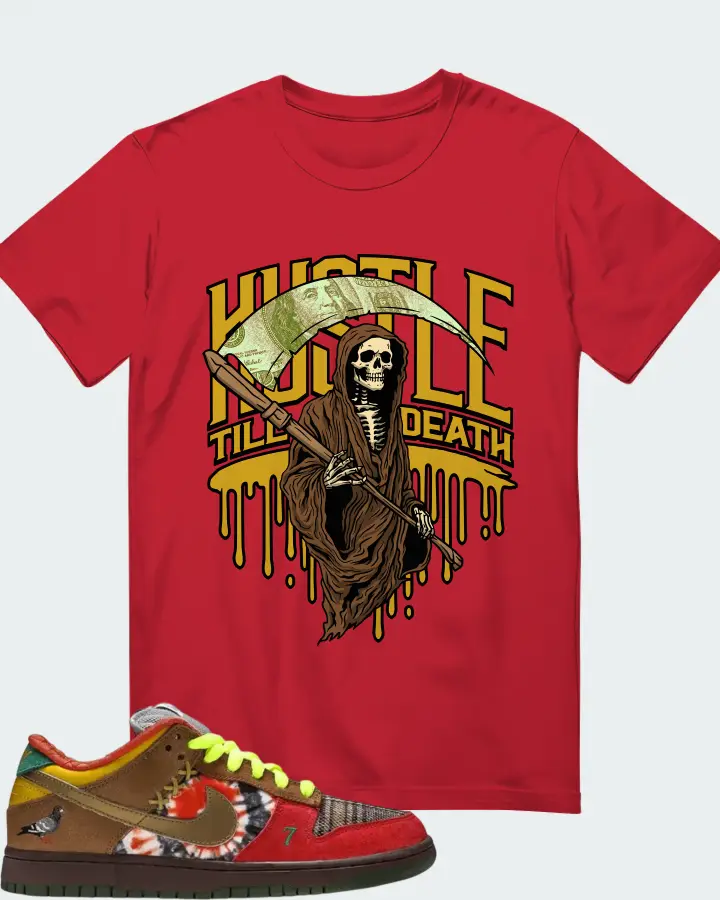 Nike Dunk Low SB What The Dunk Matching T-Shirt