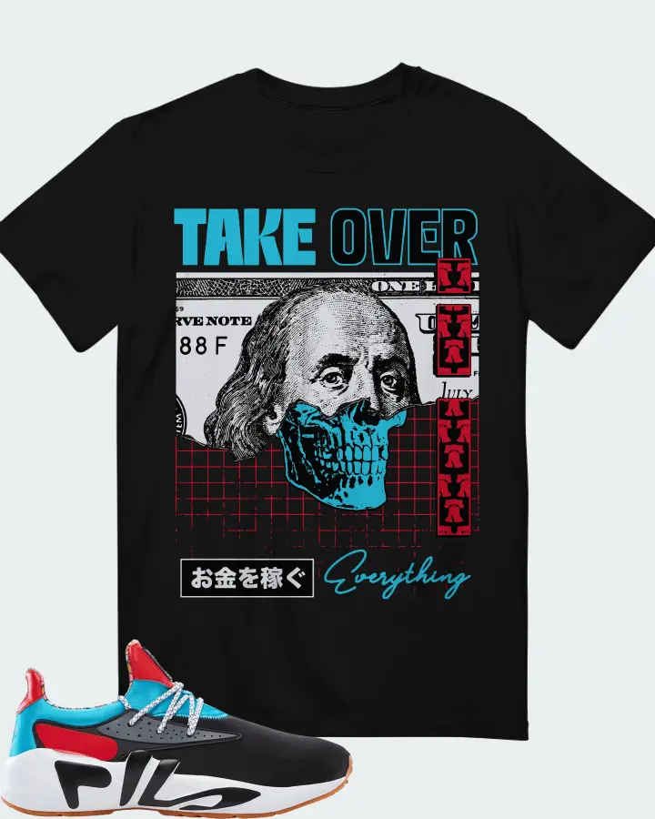 Fila Mindbreaker 2.0  Sneaker Matching Black T-Shirt - Take Over