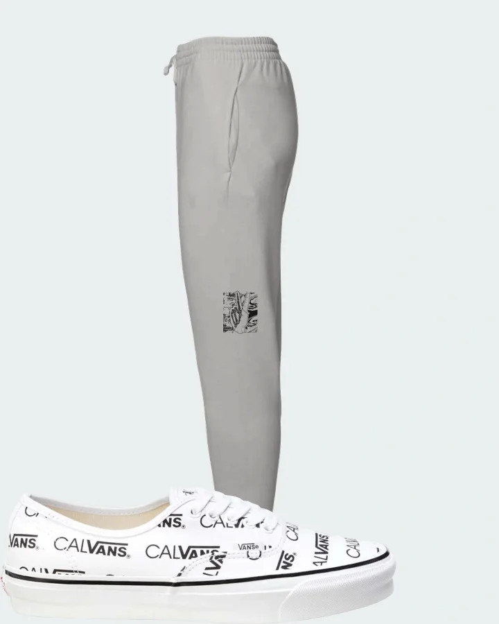Vans Authentic Sneaker Matching Grey Joggers - Peace of mind