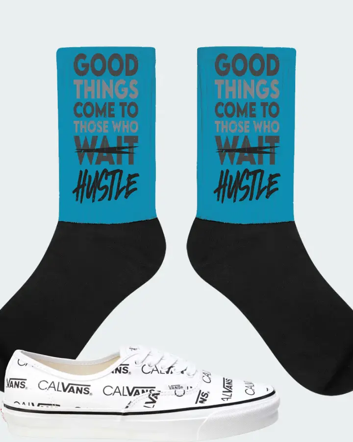 Vans Authentic Sneaker Matching Aqua Socks - Good Things Come
