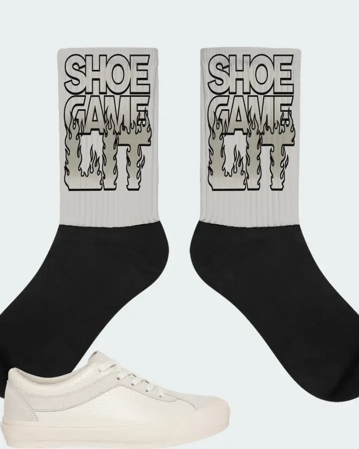 Vans Vault Bold Ni LX  Sneaker Matching Grey Socks - Shoe Game Lit Refreshed
