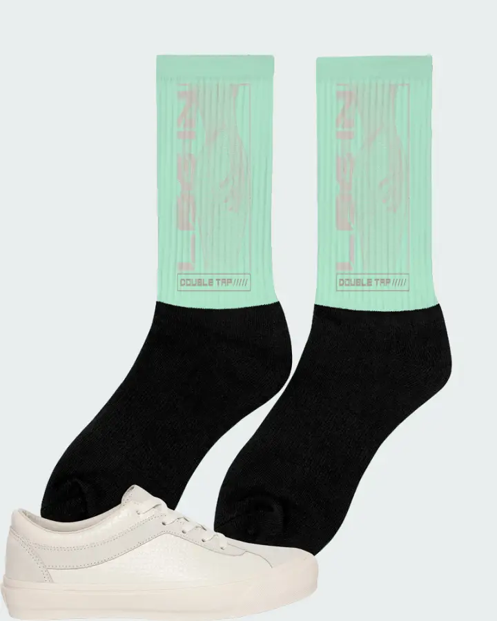 Vans Vault Bold Ni LX  Sneaker Matching Mint Socks (LOGIN) - View 3