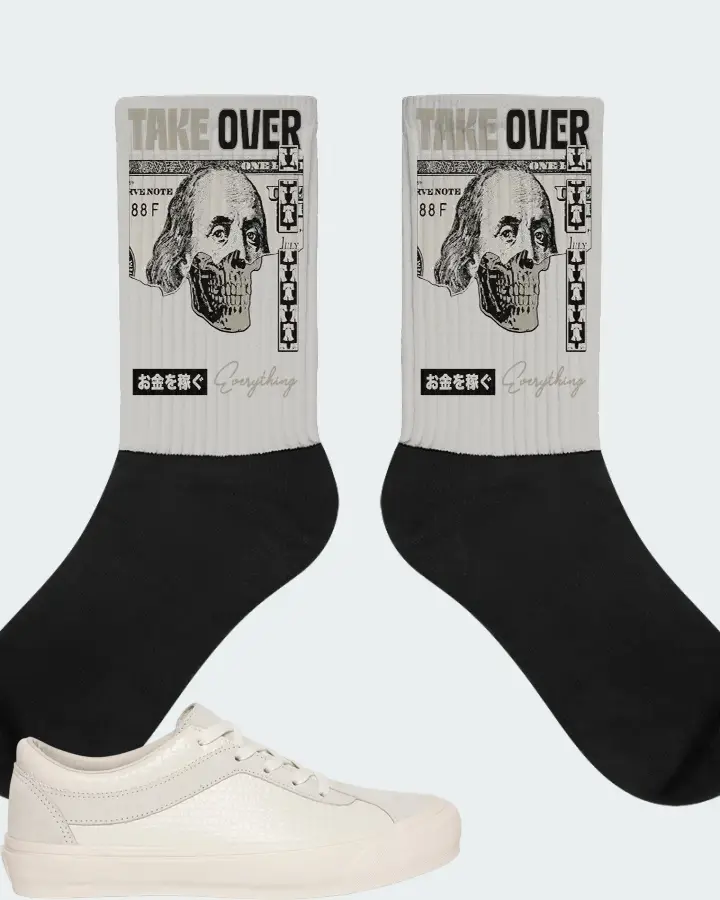Vans Vault Bold Ni LX  Sneaker Matching Grey Socks - Take Over