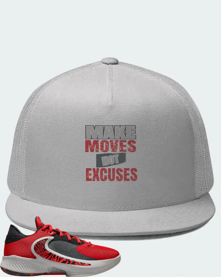 Nike Zoom Freak 4 Sneaker Matching White Hat - Make Moves Not Excuses