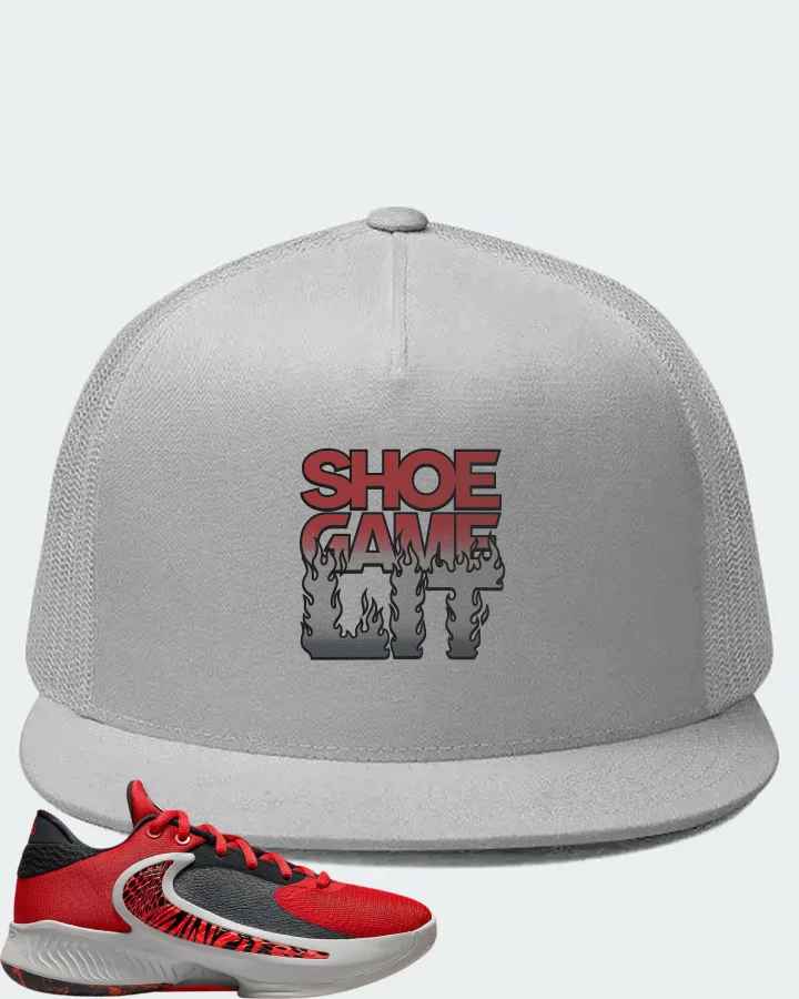 Nike Zoom Freak 4 Sneaker Matching White Hat - Shoe Game Lit Refreshed