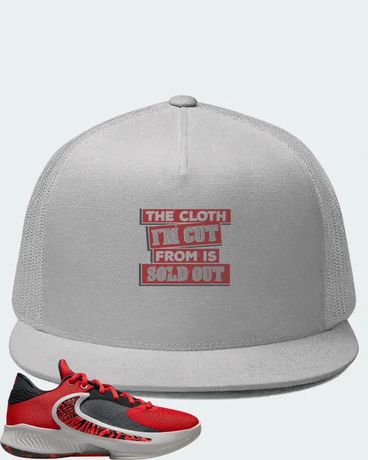 Nike Zoom Freak 4 Sneaker Matching White Hat - The Cloth I'm Cut From Refreshed