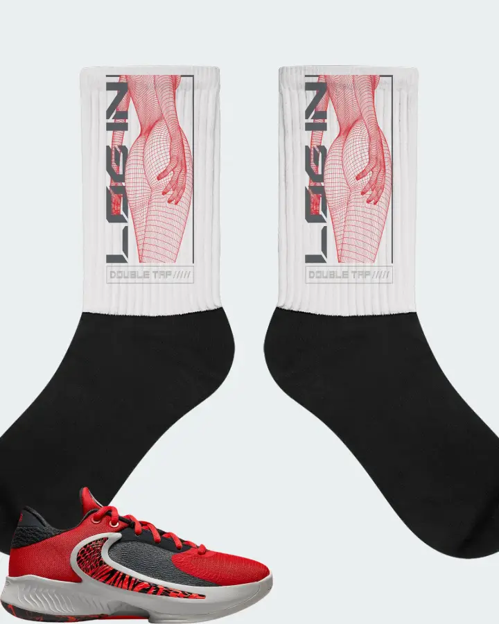 Socks in White