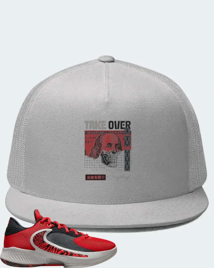 Nike Zoom Freak 4 Sneaker Matching White Hat - Take Over