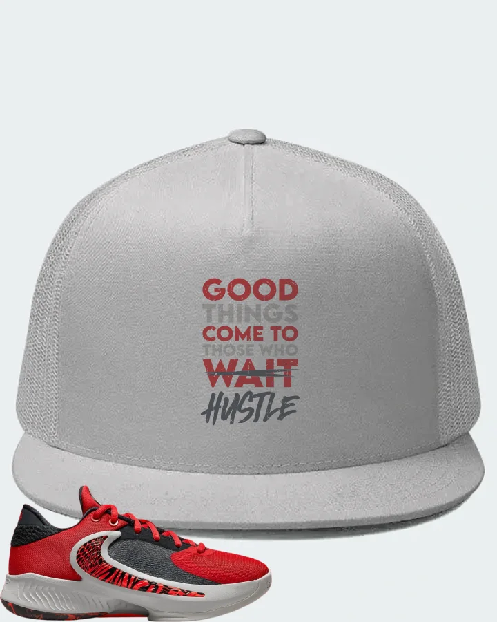 Nike Zoom Freak 4 Sneaker Matching White Hat - Good Things Come