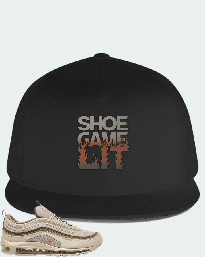 Nike Air Max 97 Sneaker Matching Black Hat - Shoe Game Lit Refreshed