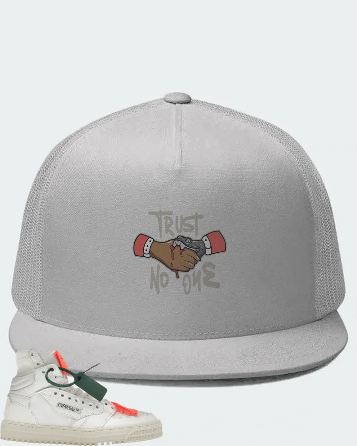 OFF-WHITE Off Court 3.0 Sneaker Matching White Hat - Trust No One