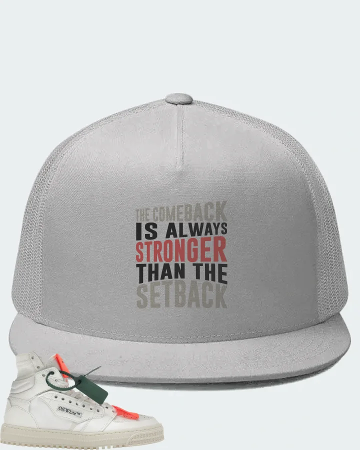 OFF-WHITE Off Court 3.0 Sneaker Matching White Hat - The Comeback