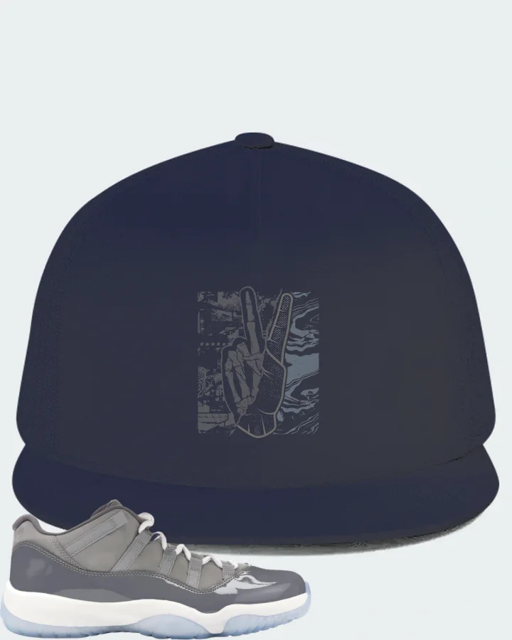 Jordan 11 Retro Low Sneaker Matching Navy Hat - Peace of mind