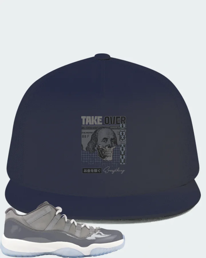 Jordan 11 Retro Low Sneaker Matching Navy Hat - Take Over