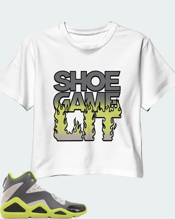 Reebok Kamikaze 3 Mid Sneaker Matching White Crop Top - Shoe Game Lit Refreshed