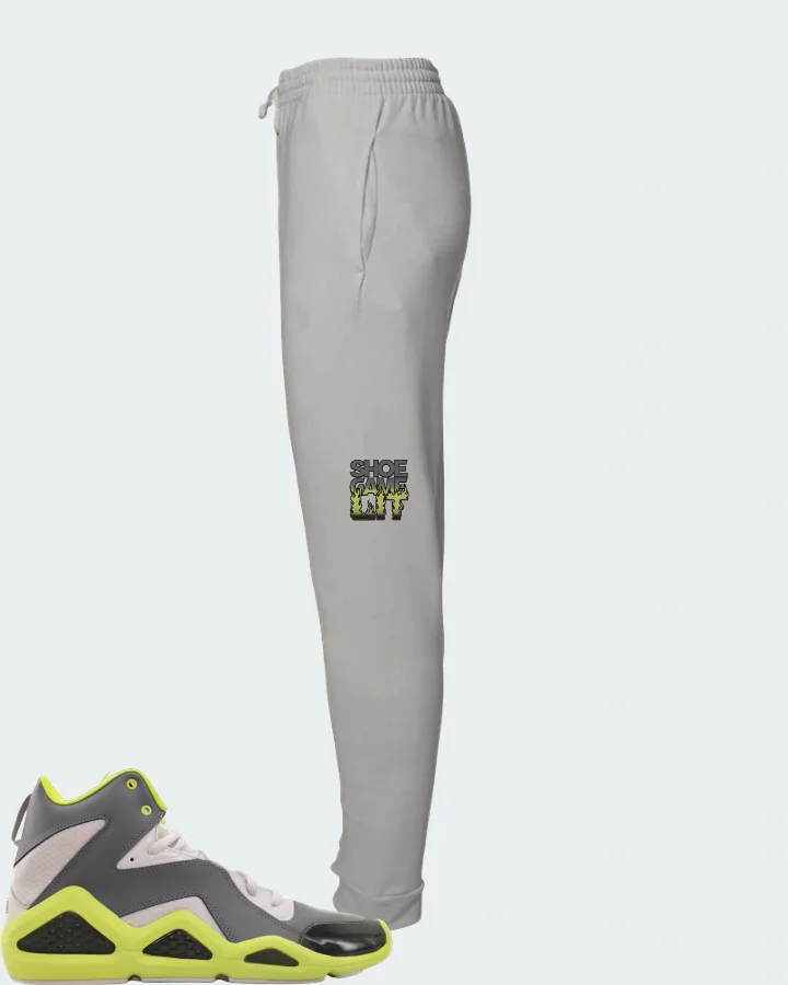Reebok Kamikaze 3 Mid Sneaker Matching Grey Joggers - Shoe Game Lit Refreshed