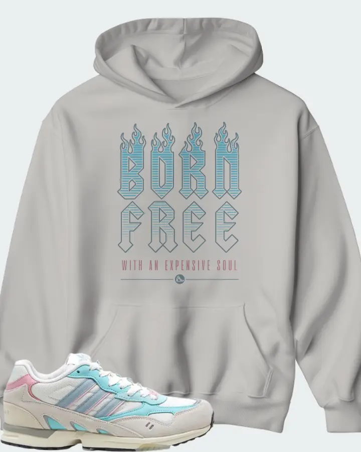 adidas Torsion Super Core White Magic Grey Easy Mint Matching Hoodie