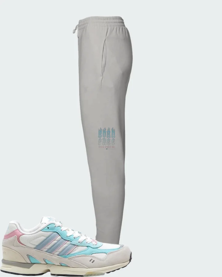 adidas Torsion Super Core White Magic Grey Easy Mint Matching Joggers