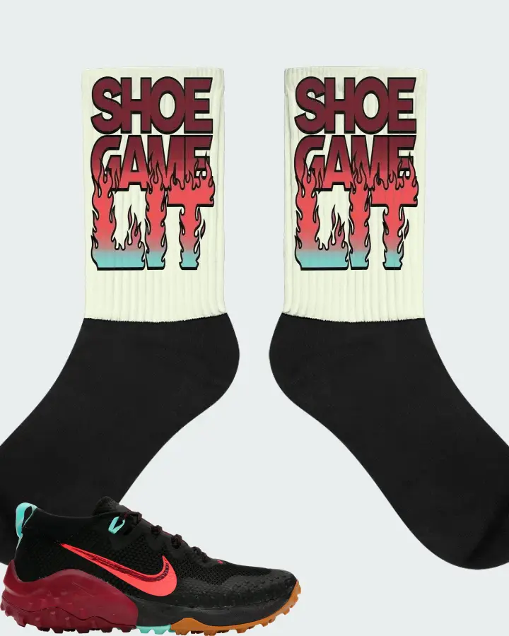 Nike Wildhorse 7 Sneaker Matching Socks - Shoe Game Lit Refreshed
