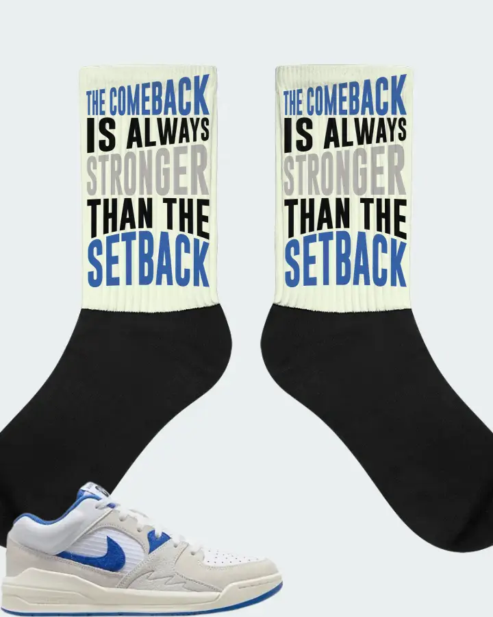 Jordan Stadium 90 Sneaker Matching Citron Socks - The Comeback