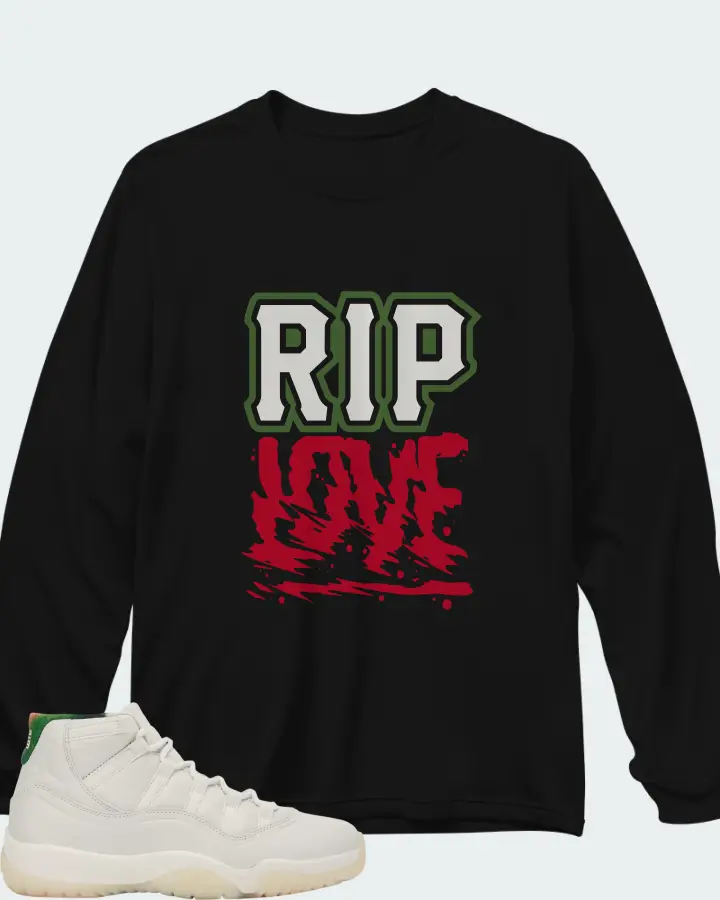 Air Jordan 11 285 Matching Long Sleeve T-Shirt