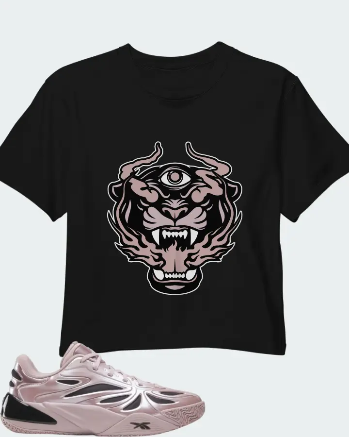 Reebok Angel Reese 1 Muted Mauve Matching Crop Top