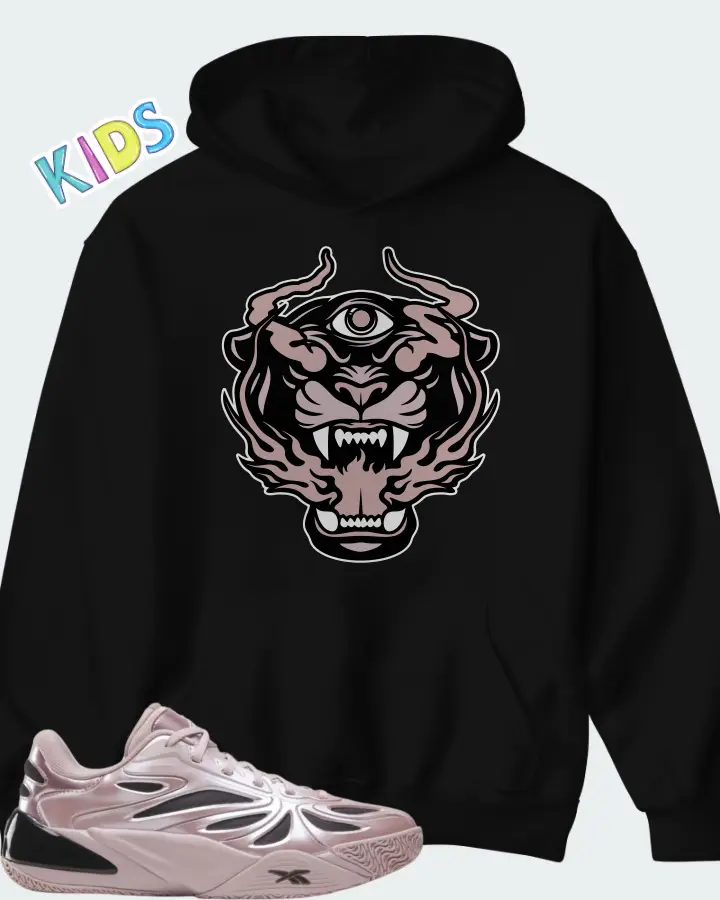 Reebok Angel Reese 1 Muted Mauve Matching Kid's Hoodie