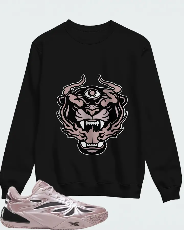 Reebok Angel Reese 1 Muted Mauve Matching Sweatshirt