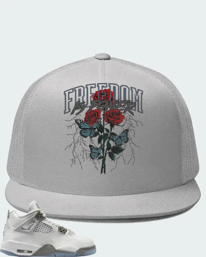 Air Jordan 4 GS Blue Chill Matching Hat
