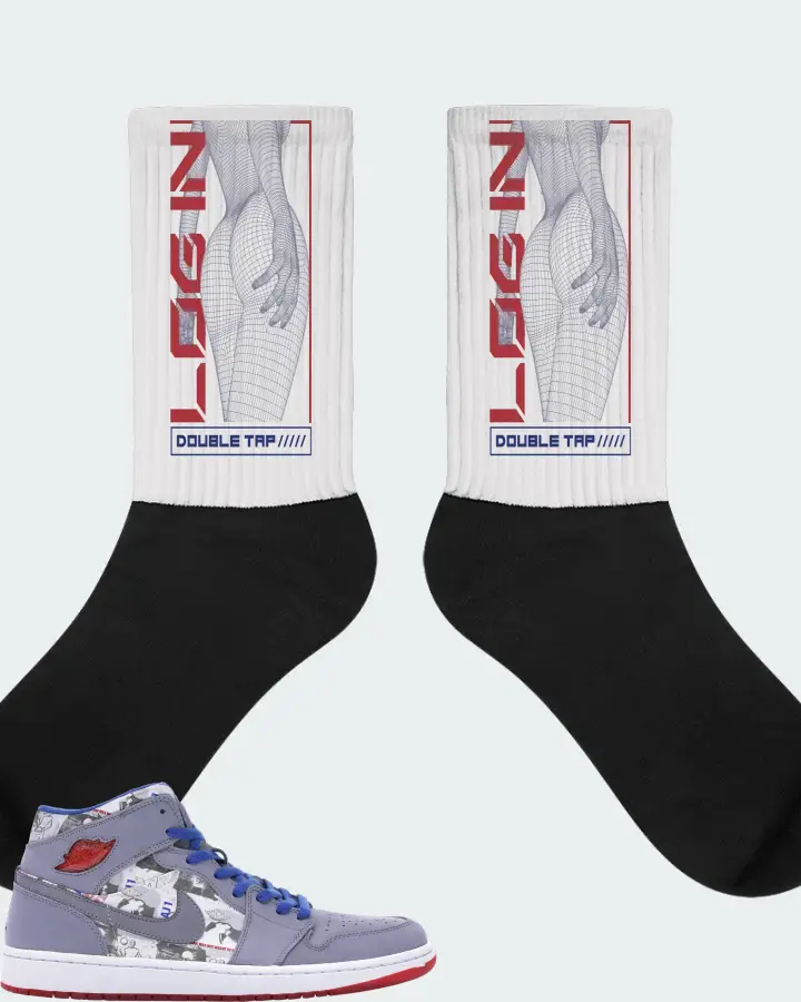 Socks in White