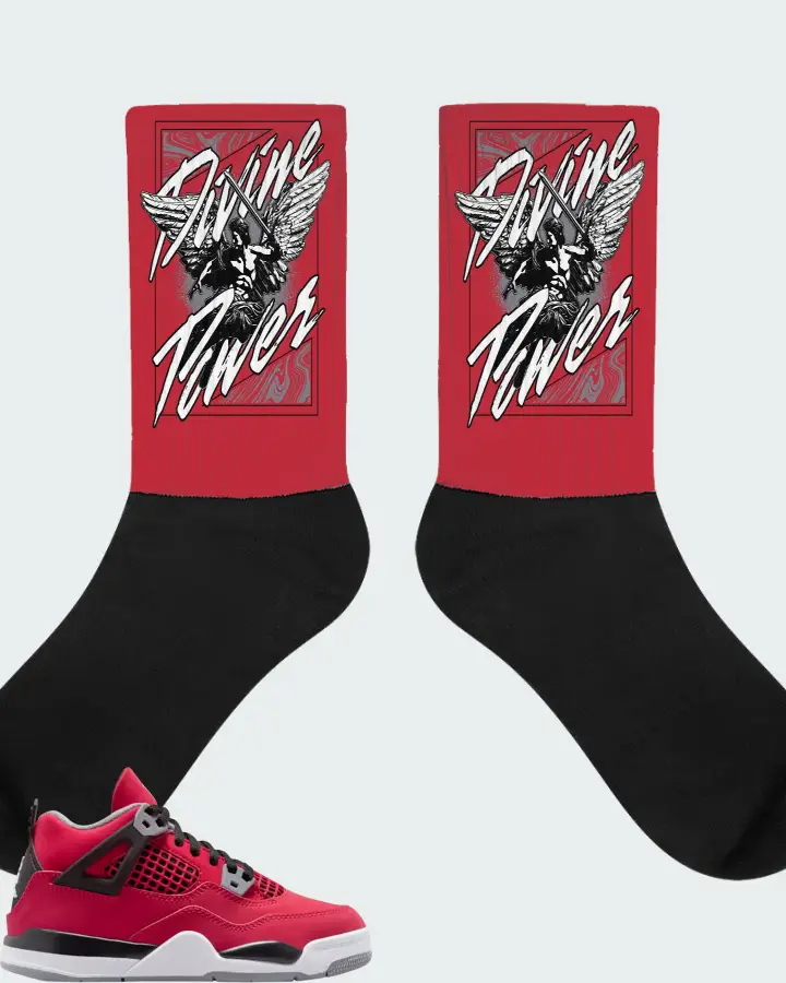 Air Jordan 4 Retro PS Toro Bravo 2026 Matching Socks