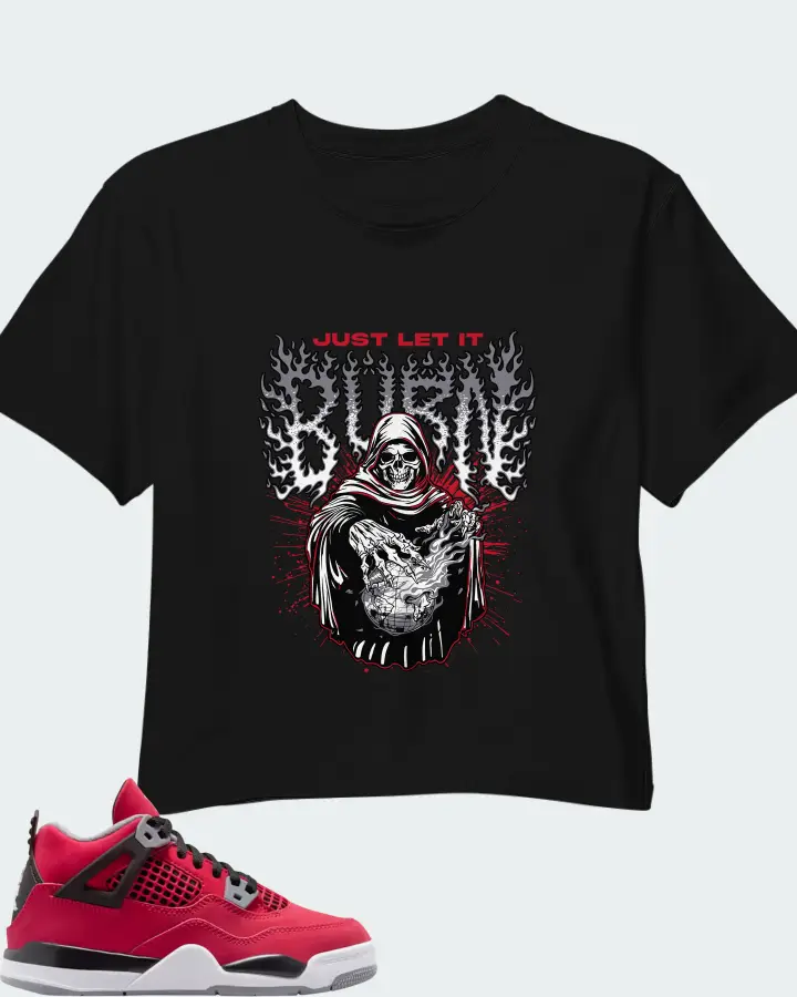 Air Jordan 4 Retro PS Toro Bravo 2026 Matching Crop Top