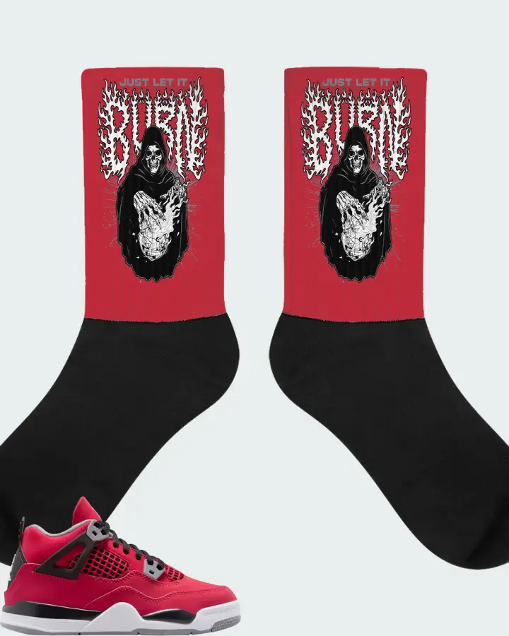 Air Jordan 4 Retro PS Toro Bravo 2026 Matching Socks
