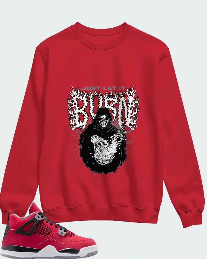 Air Jordan 4 Retro PS Toro Bravo 2026 Matching Sweatshirt