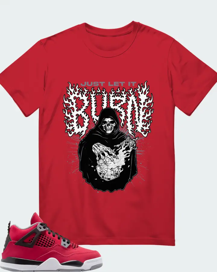 Air Jordan 4 Retro PS Toro Bravo 2026 Matching T-Shirt