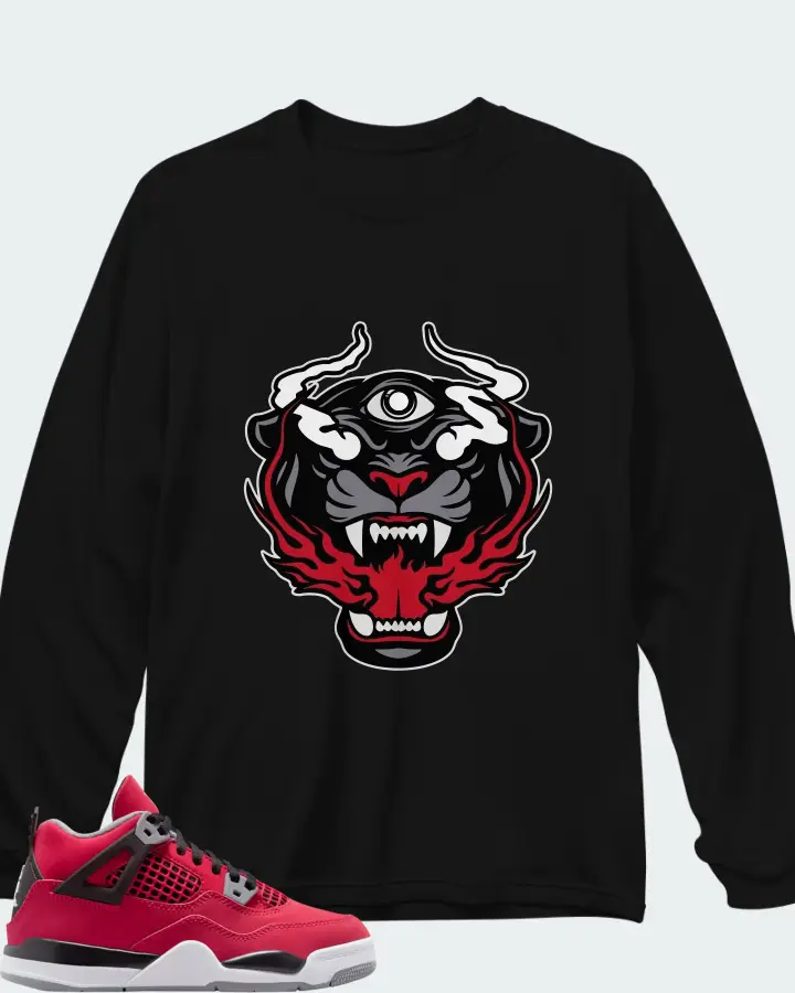 Air Jordan 4 Retro PS Toro Bravo 2026 Matching Long Sleeve T-Shirt