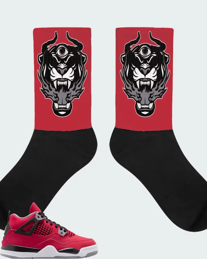 Air Jordan 4 Retro PS Toro Bravo 2026 Matching Socks
