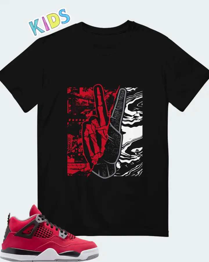 Air Jordan 4 Retro PS Toro Bravo 2026 Matching Kid's T-Shirt
