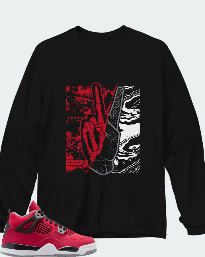 Air Jordan 4 Retro PS Toro Bravo 2026 Matching Long Sleeve T-Shirt