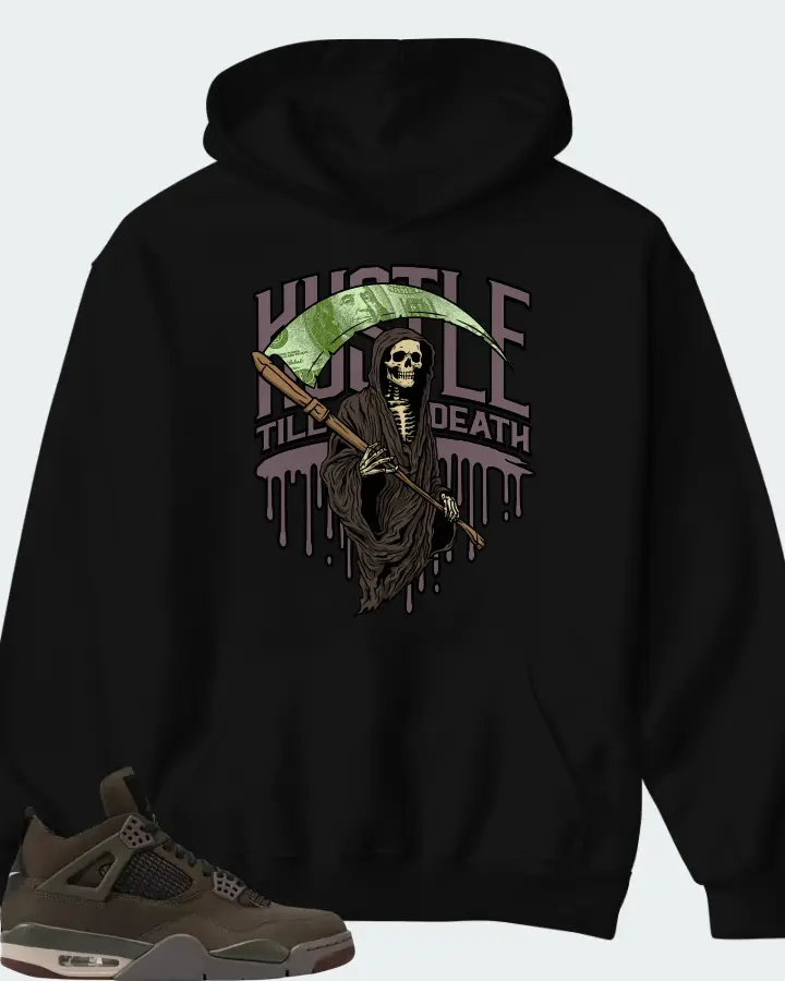 A Ma Maniére x Air Jordan 4 Retro Dark Mocha Matching Hoodie