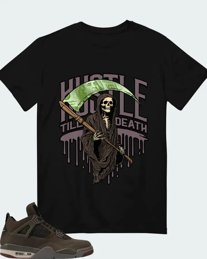 A Ma Maniére x Air Jordan 4 Retro Dark Mocha Matching T-Shirt