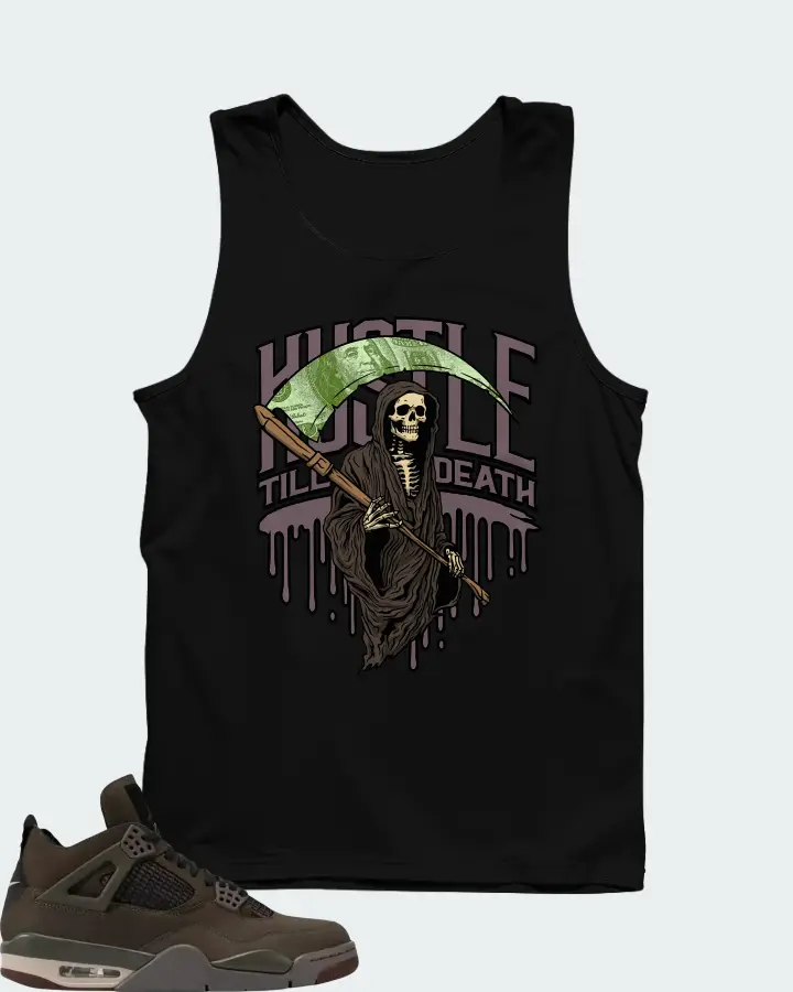 A Ma Maniére x Air Jordan 4 Retro Dark Mocha Matching Tank Top