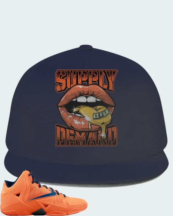 Nike LeBron 11 Atomic Orange Matching Hat