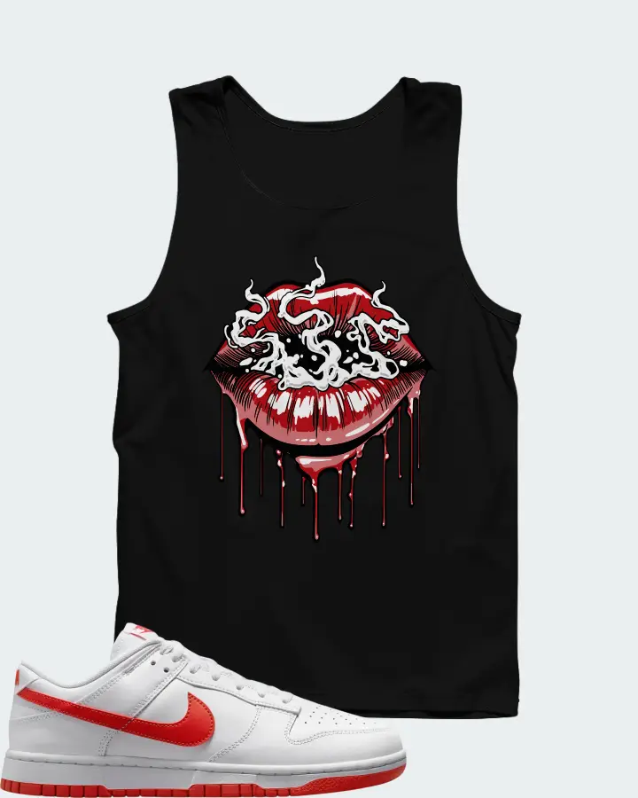 Nike Dunk Low Picante Red Matching Tank Top