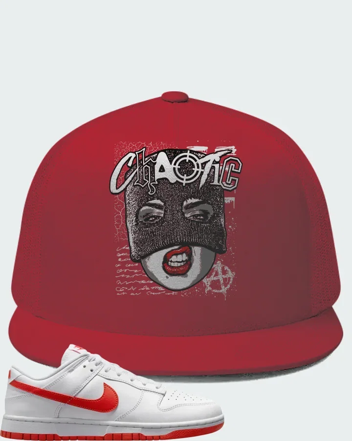 Nike Dunk Low Picante Red Matching Hat